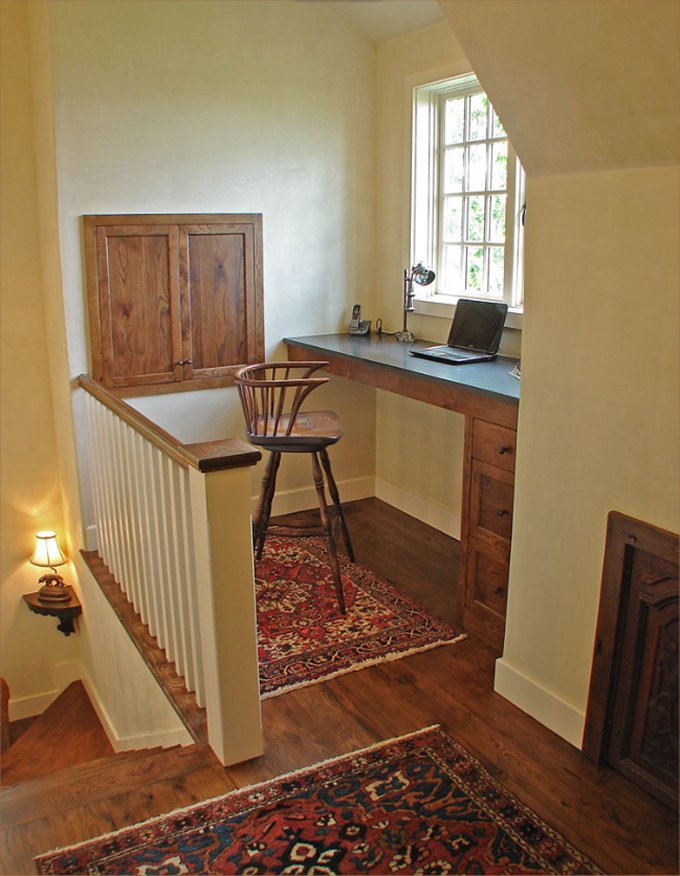 Stone cabin office