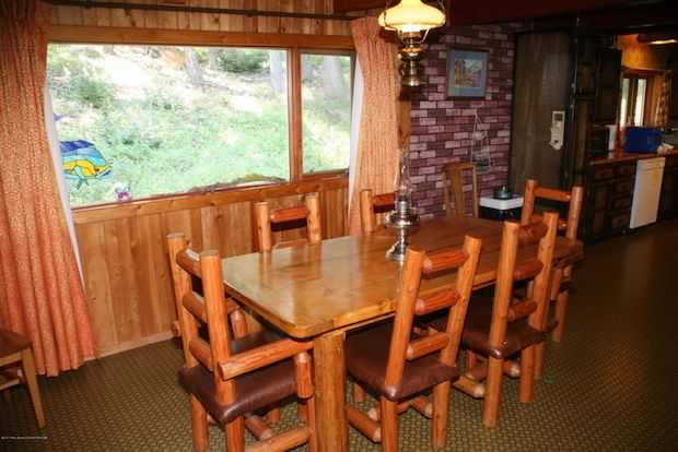 Cabin in Wyoming inside