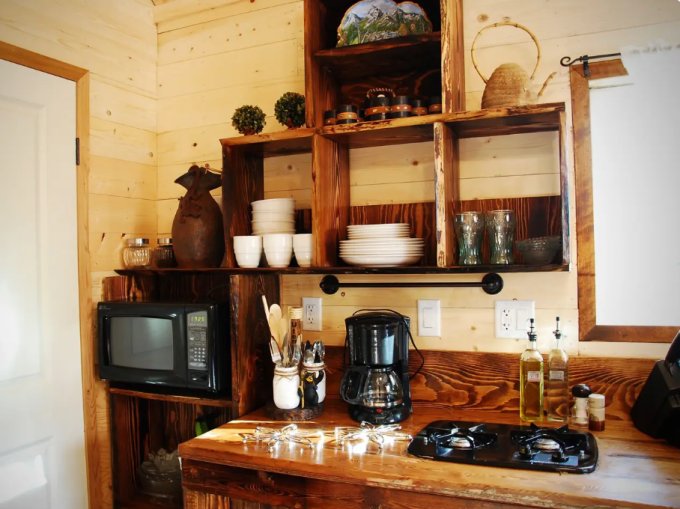 Mountain cabin kitchen