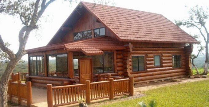 Traditional log cabin
