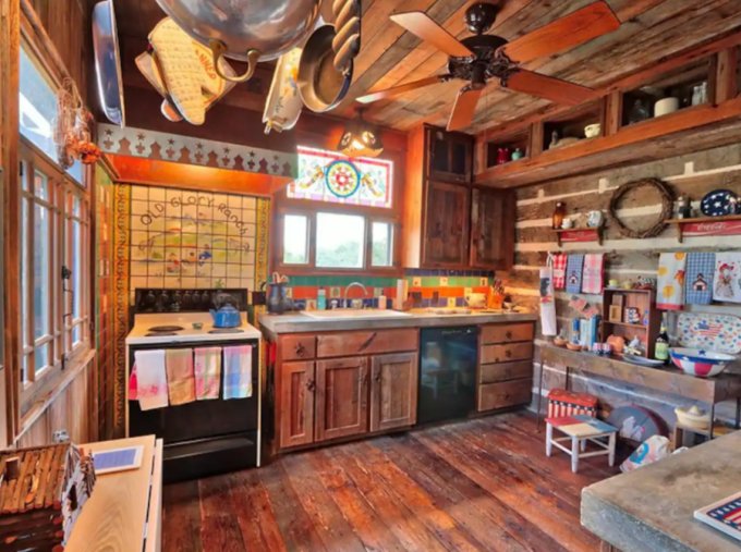 Country log cabin