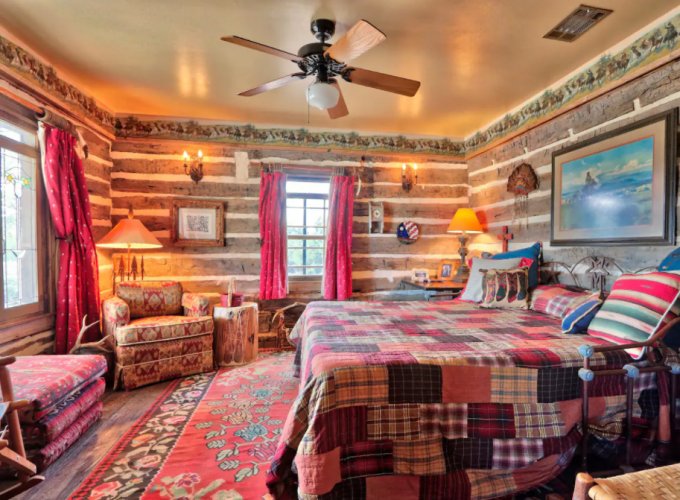 Country log cabin