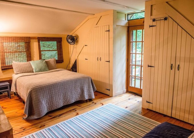Secluded cabin
